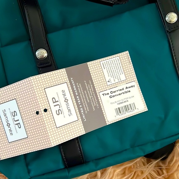 BNWT SJP + Samsonite Carried Away Backpack*** ONLY TEAL LEFT*** HURRY! - Picture 2 of 5